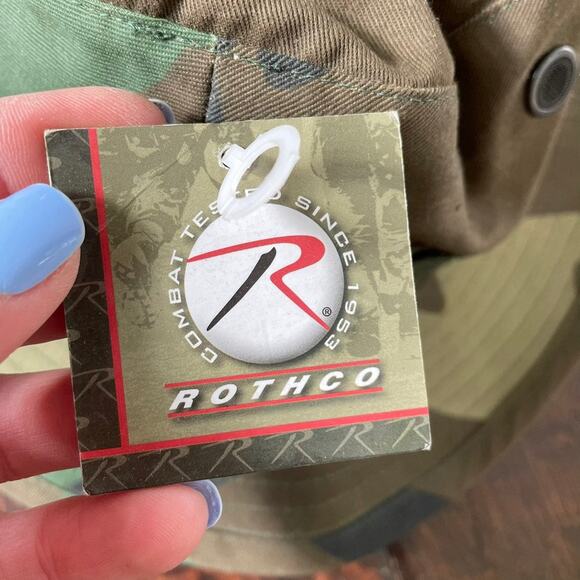 Rothco Camo Hat Size 7 Shotgun Loops Bucket Tactical Military Sun Fishing w TAGS - Picture 2 of 7